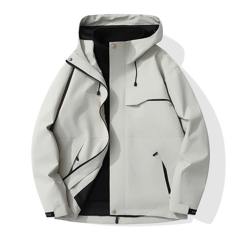 Herren Wetterfeste Outdoor Jacke Drune