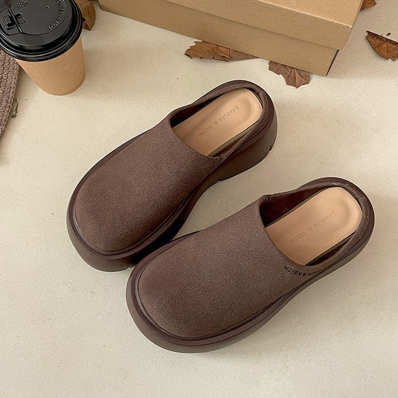 Damen Komfortable Clogs mit weichem Innenfutter und rutschfester Sohle Drune