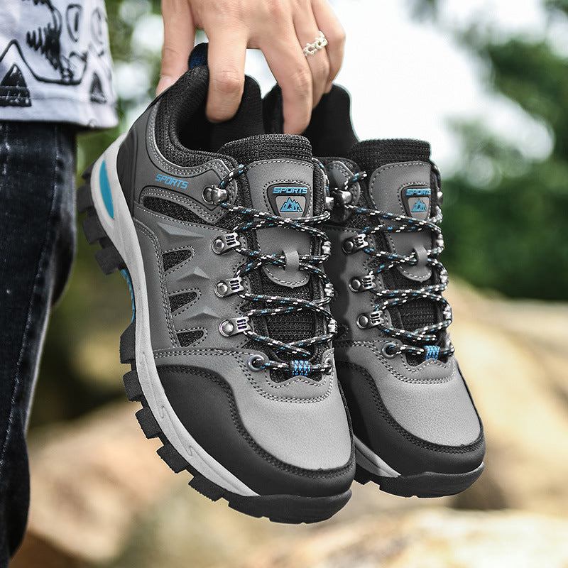 Damen Robuster Trekking‑Halbschuh mit verstärkter Zehenkappe, gepolstertem Schaft und griffiger Mehrzonen‑Trailsohle Drune