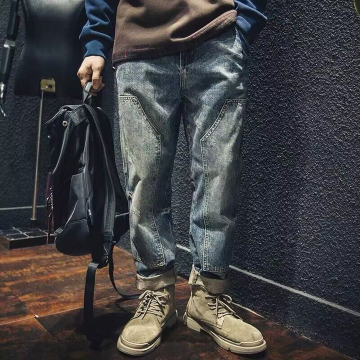 Herren Lässige Jeans mit modernen Akzenten Drune