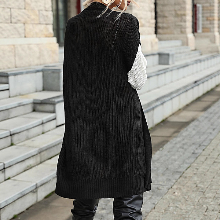 Damen Eleganter Strick-Cardigan mit lockeren Ärmeln Drune