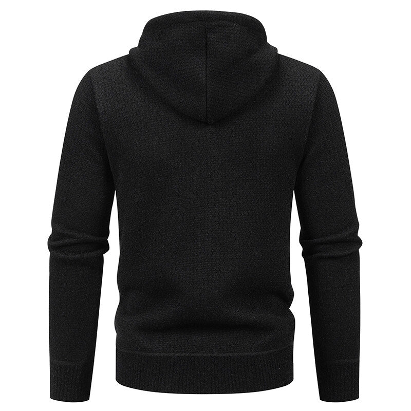 Herren Sportliche Kapuzenjacke mit innovativem Materialmix Drune