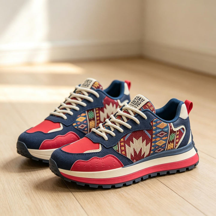 Herren Sportliche Sneaker mit dekorativem Muster Drune