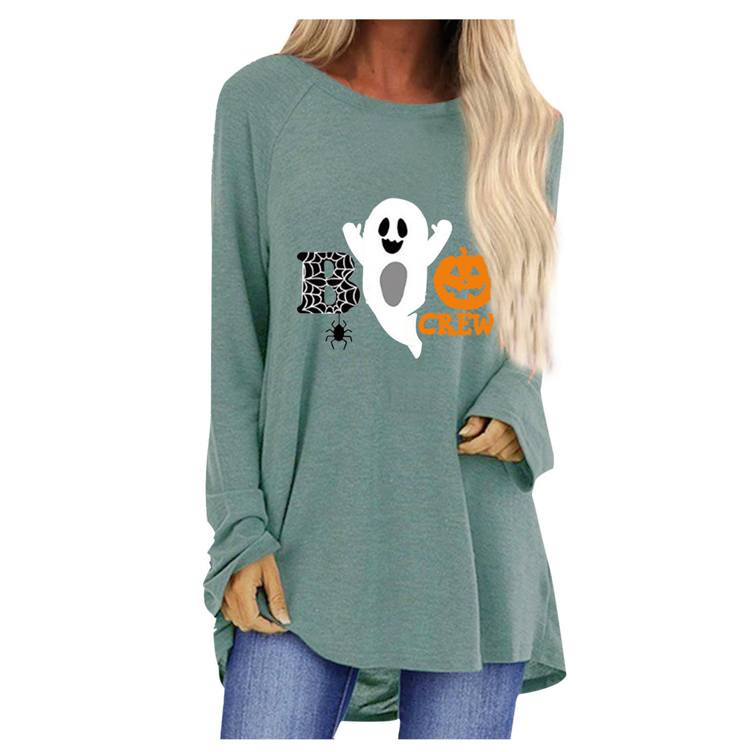 Damen lässiges Halloween T-Shirt Drune