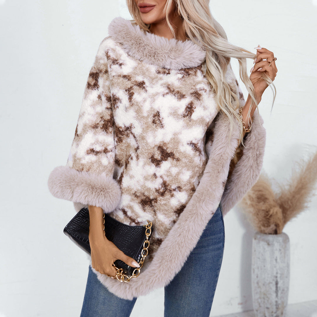 Damen kuschelige Oversized-Decke Drune