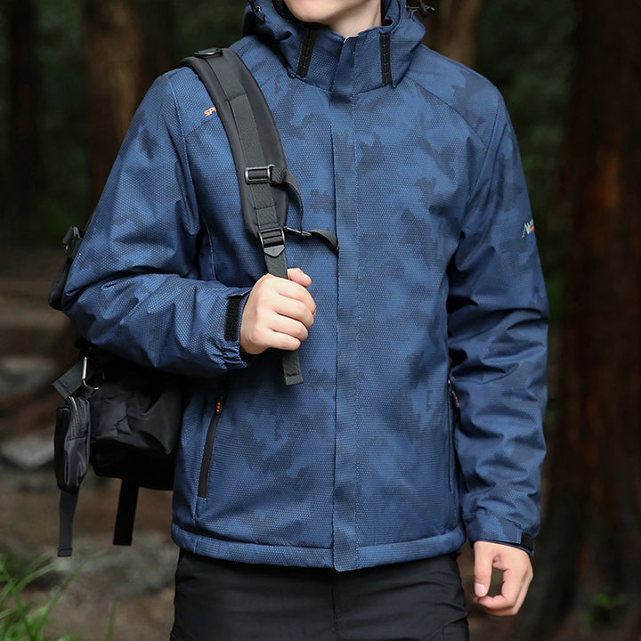 Herren Wasserdichte Outdoor-Jacke Drune
