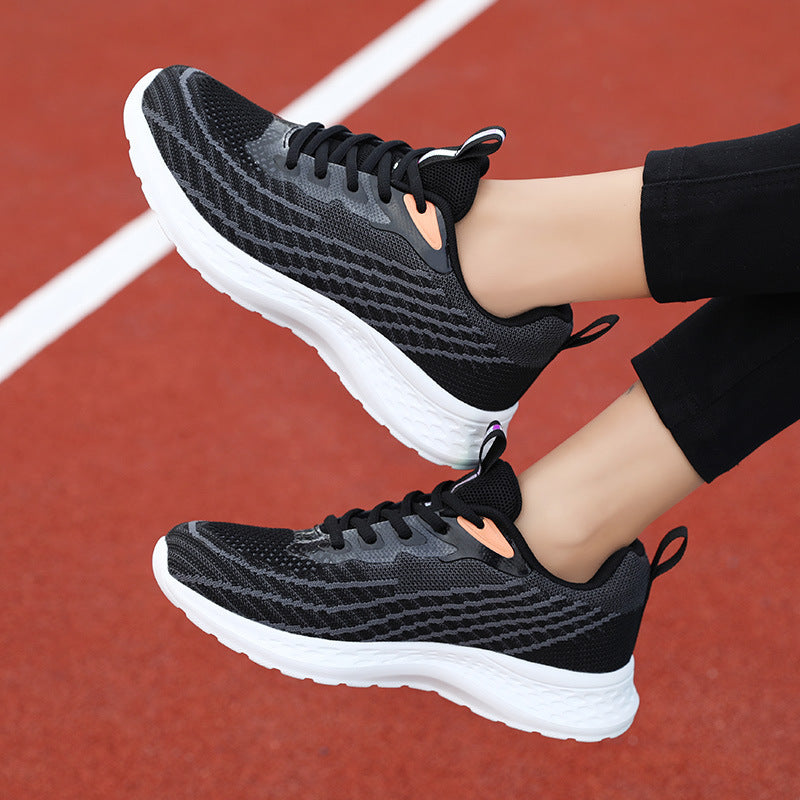 Damen nan niedriger Performance-Sneaker mit dreidimensionalem Mesh, reaktiver EVA-Dämpfung und Zuglasche Drune