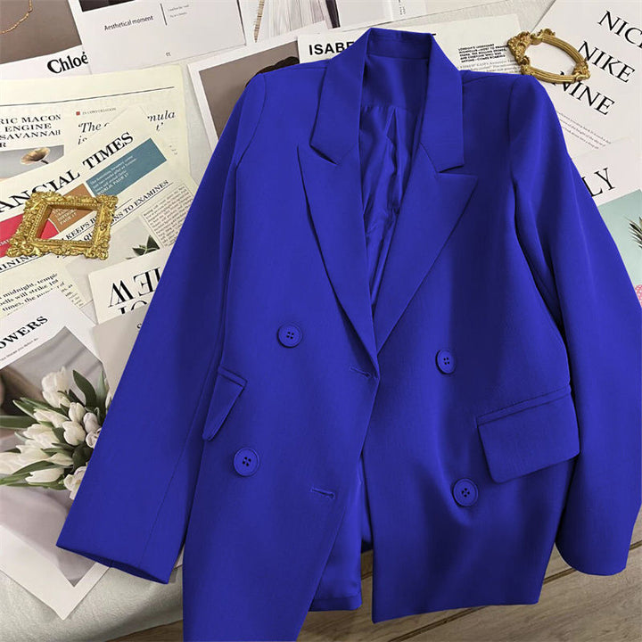 Damen Zweireihiger Blazer mit elegantem Schnitt Drune