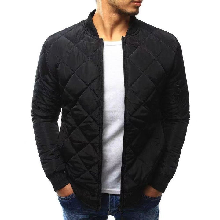 Herren Steppjacke mit sportlichem Schnitt und elastischen Bündchen Drune