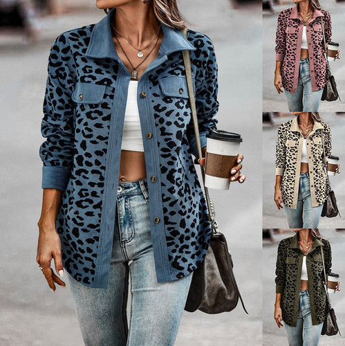 Damen lässige und modische Karo-Jacke Drune