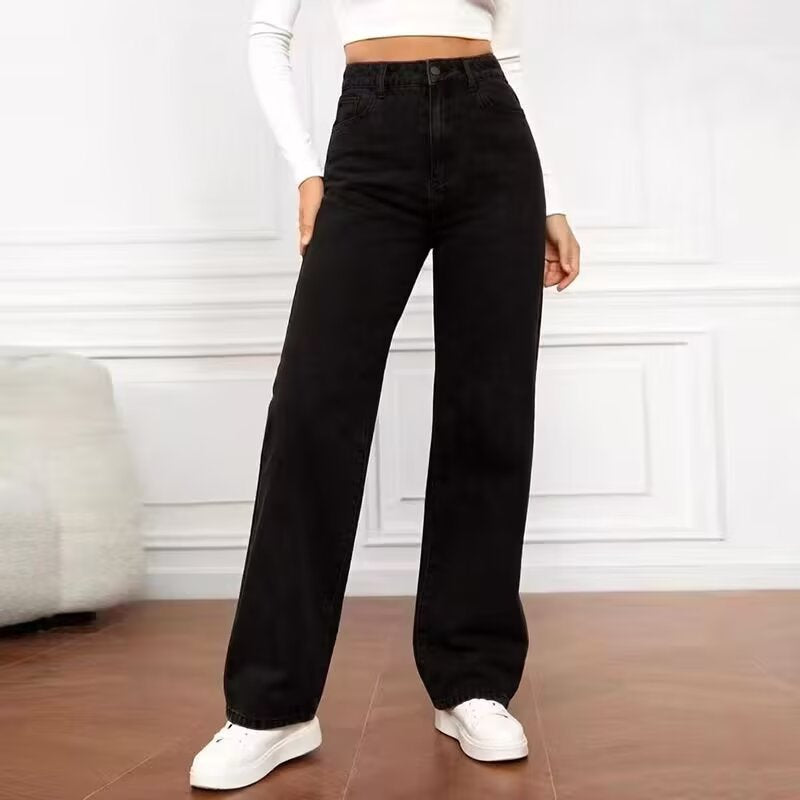 Damen High-Waist Jeans im modernen Vintage-Look Drune