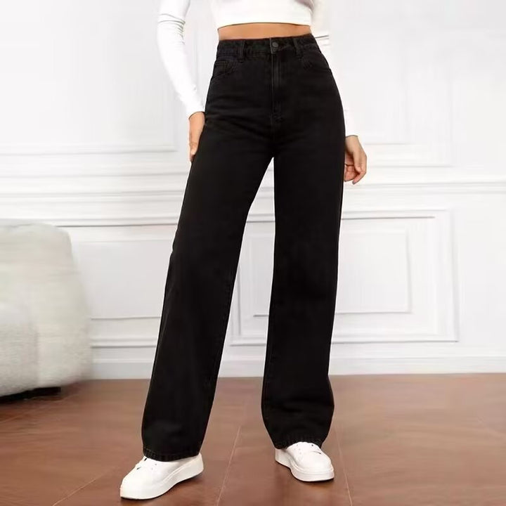 Damen High-Waist Jeans im modernen Vintage-Look Drune