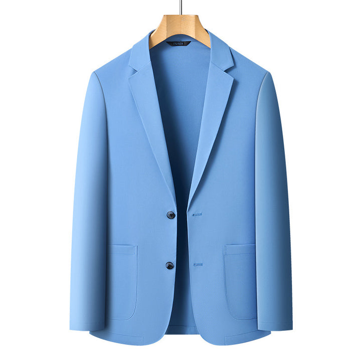 Herren elegante Businessjacke mit modernem Schnitt und bequemen Taschen Drune