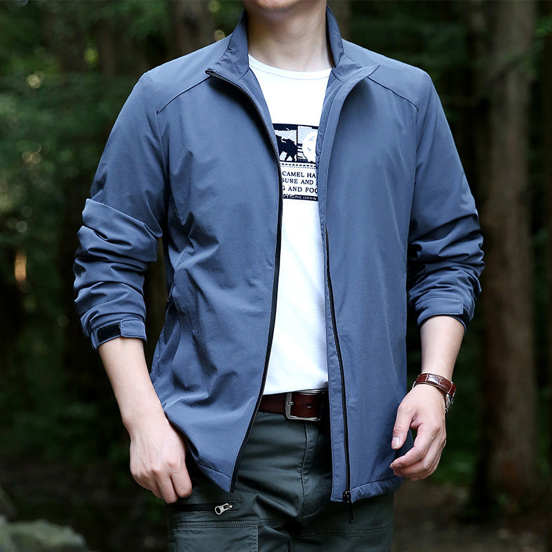 Herren Leichte Sportjacke Drune