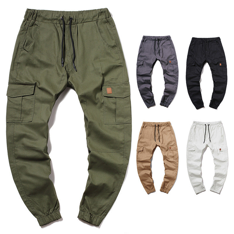 Herren Cargo-Hose mit elastischem Bund und praktischen Seitentaschen Drune