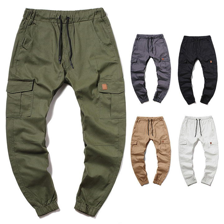 Herren Cargo-Hose mit elastischem Bund und praktischen Seitentaschen Drune
