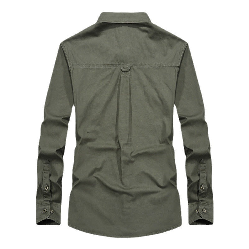 Herren Multifunktionale Freizeit-Hemdjacke Drune