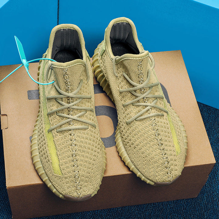 Damen Hochleistungs-Laufschuhe mit atmungsaktiver Strickoberfläche und rutschfester Sohle Drune