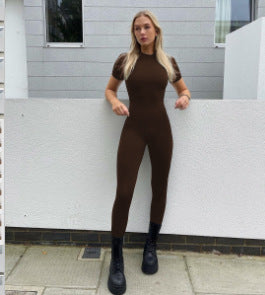 Damen Figurbetonter Jumpsuit Drune