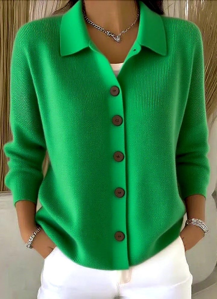 Damen Modische Strickjacke Drune