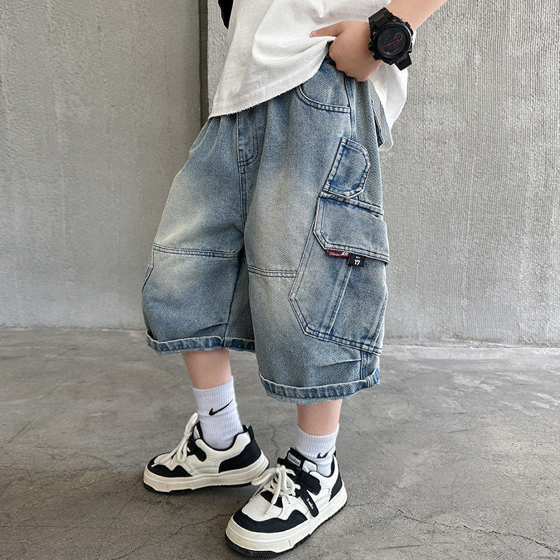 Unisex modische Cargo-Shorts mit Taschen Drune