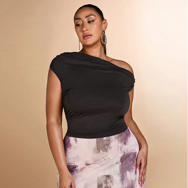 Damen Off-Shoulder-Top Drune