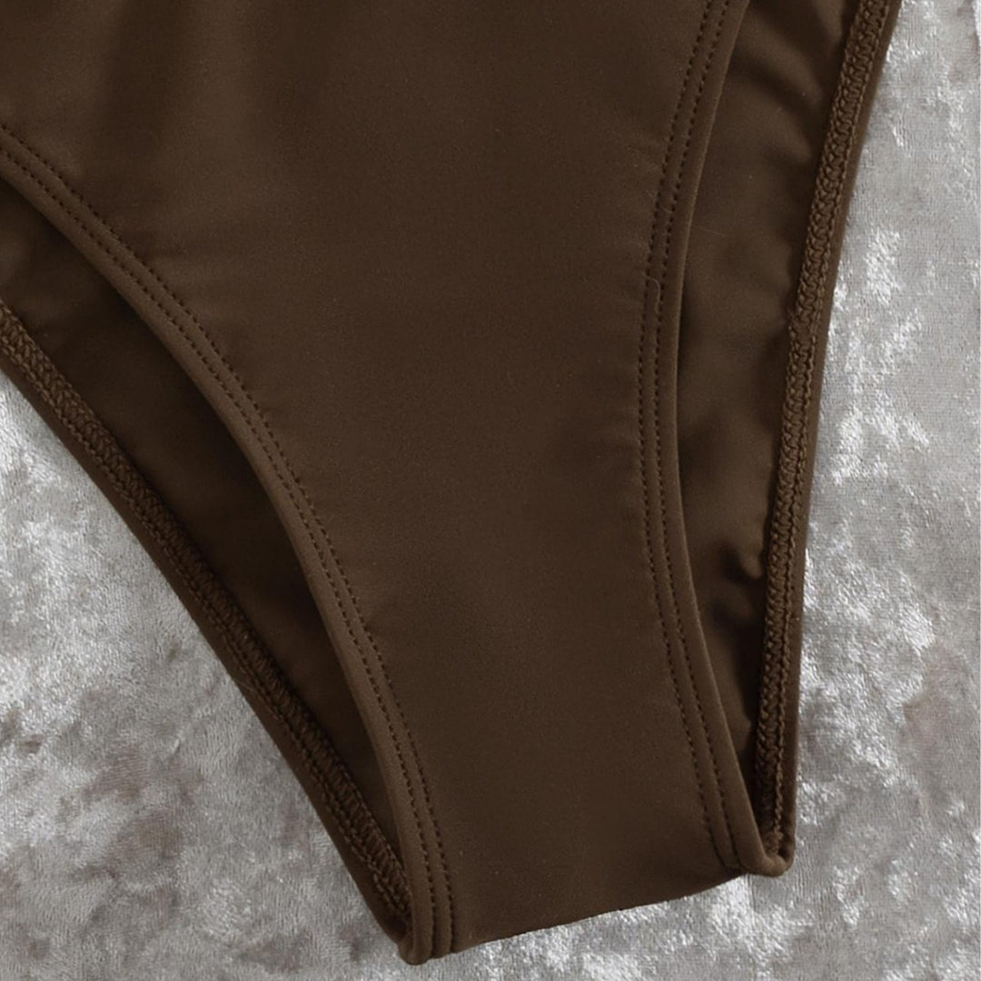 Damen Cut-Out Badeanzug mit einzigartigem Ringdetail Drune