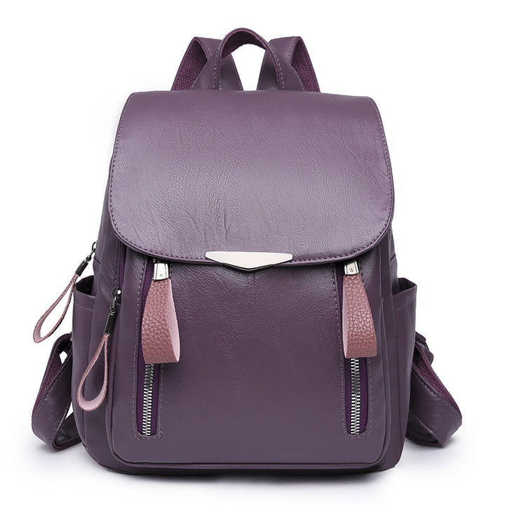 Drune | Diebstahlsicherer Lederrucksack Für Damen