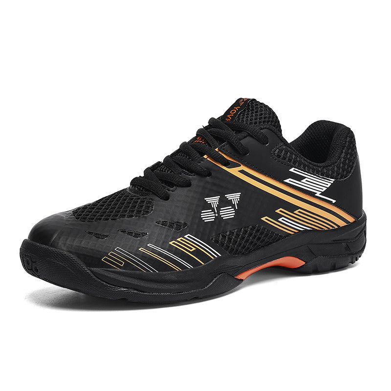 Unisex leichte atmungsaktive Indoor-Tennisschuhe mit stabiler nicht abfärbender Sohle und stoßdämpfung Drune