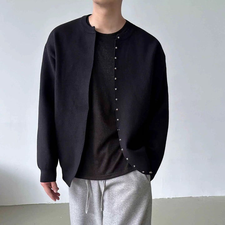 Herren Sportlicher Cardigan Drune