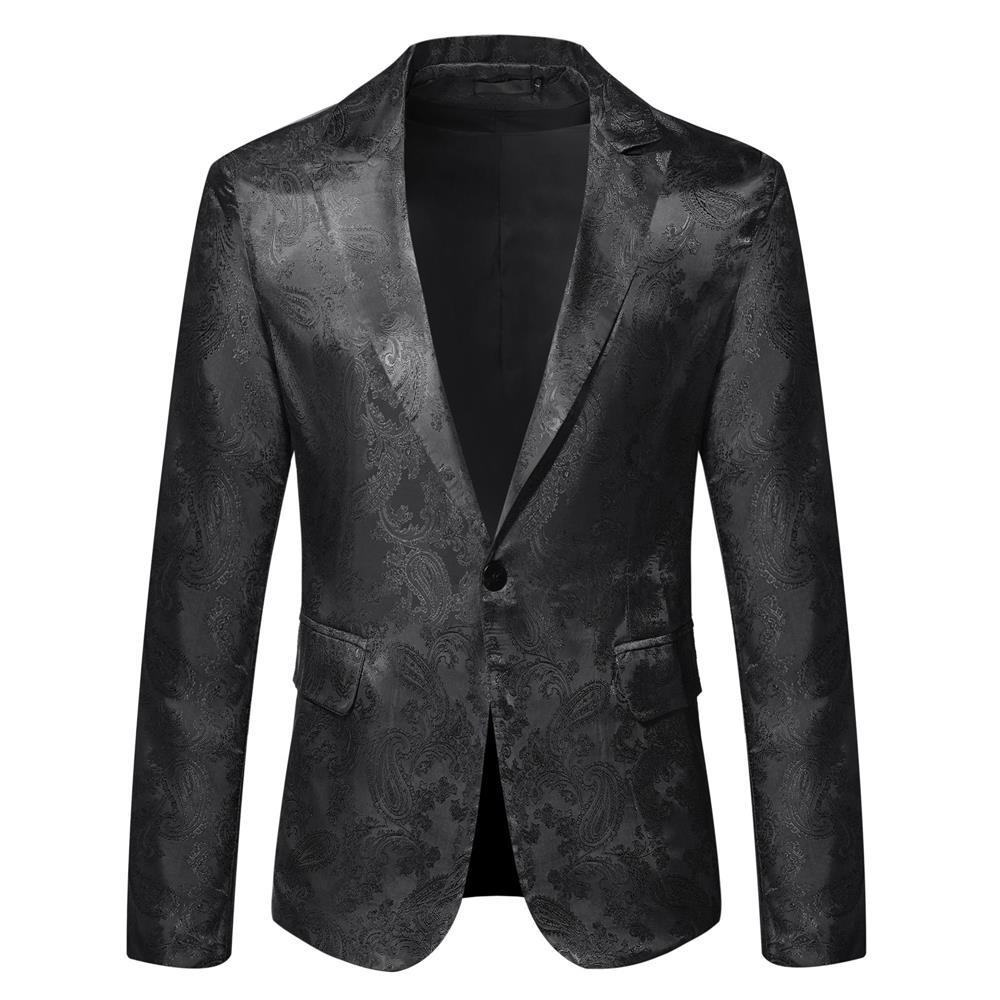 Herren festlicher Blazer mit kunstvollem Muster Drune