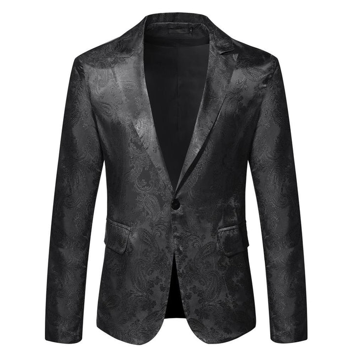 Herren festlicher Blazer mit kunstvollem Muster Drune