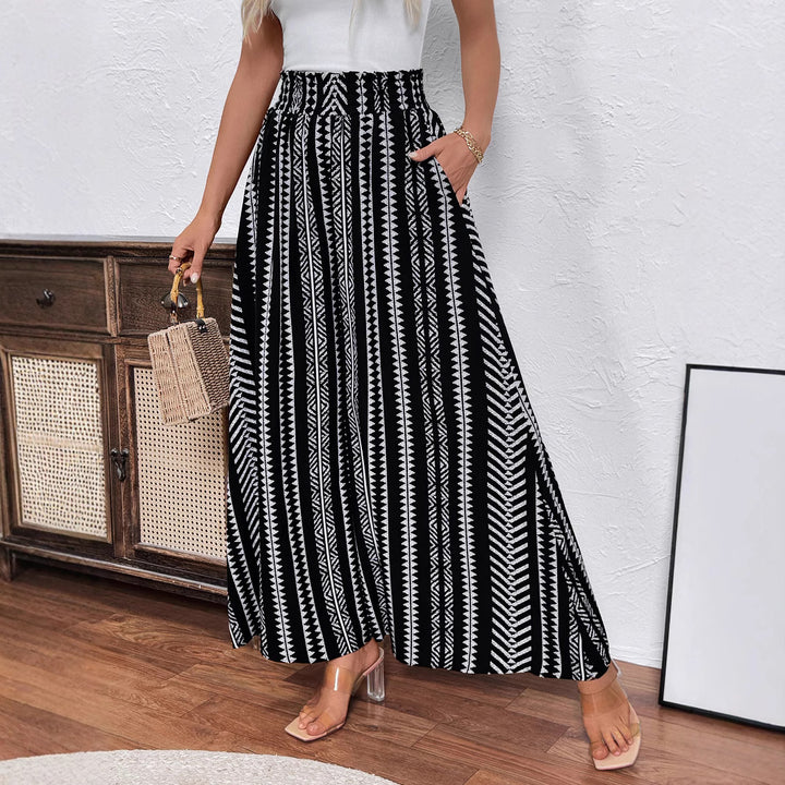 Damen Weit geschnittene elegante Sommerhose Drune