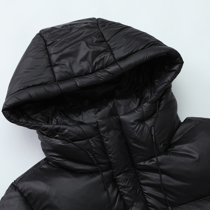 Damen Lange Daunenjacke Drune