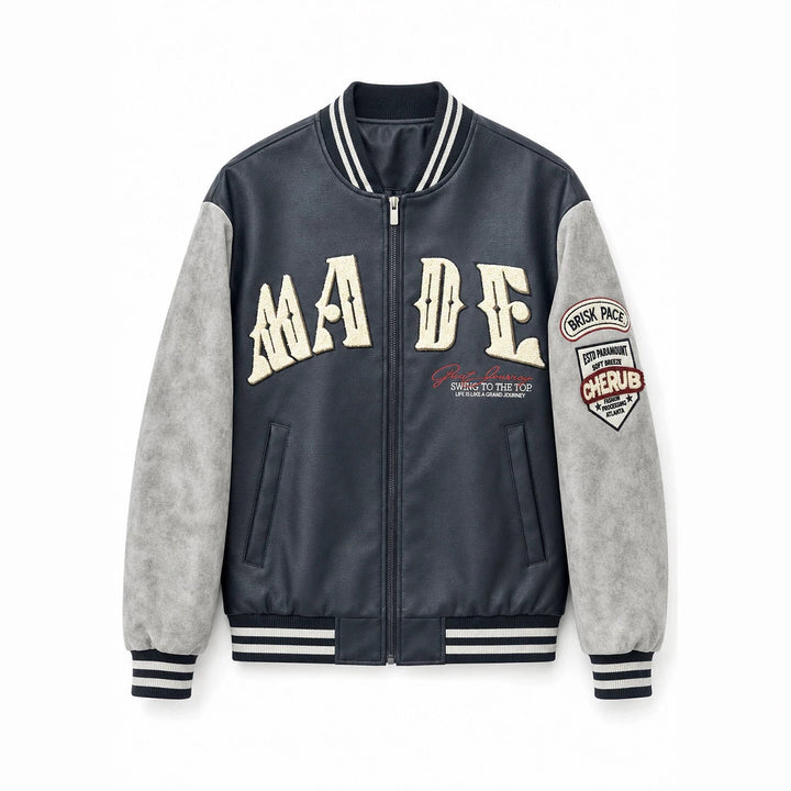 Damen Modische Freizeit-Bomberjacke Drune