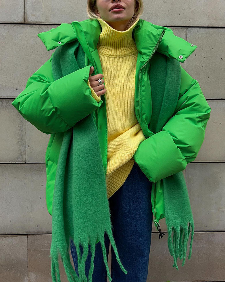 Drune | Schönheit Kapuze Lockere Baumwolljacke