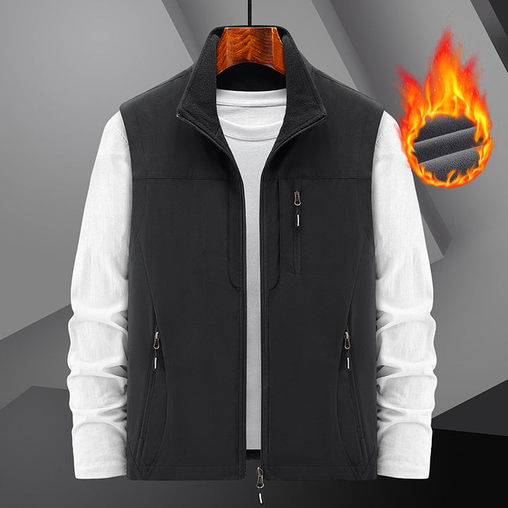 Herren Wärmeisolierte Fleece-Weste Drune