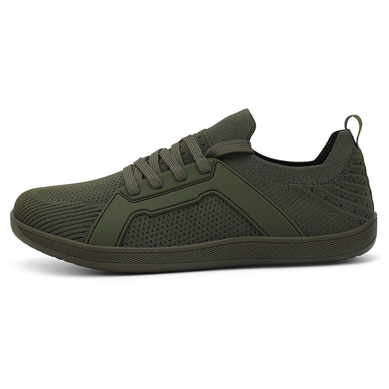 Herren nan urbaner Strick-Freizeit-Sneaker mit elastischem Schlupfschaft, thermoplastischer Seitenverstärkung und stoßdämpfender Leichtlaufsohle Drune