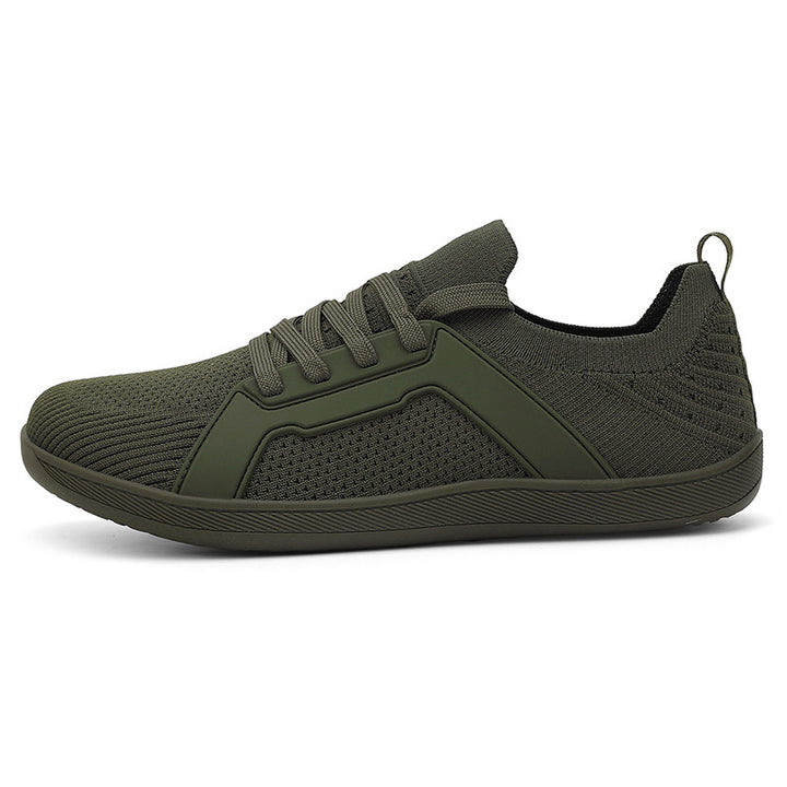 Herren nan urbaner Strick-Freizeit-Sneaker mit elastischem Schlupfschaft, thermoplastischer Seitenverstärkung und stoßdämpfender Leichtlaufsohle Drune