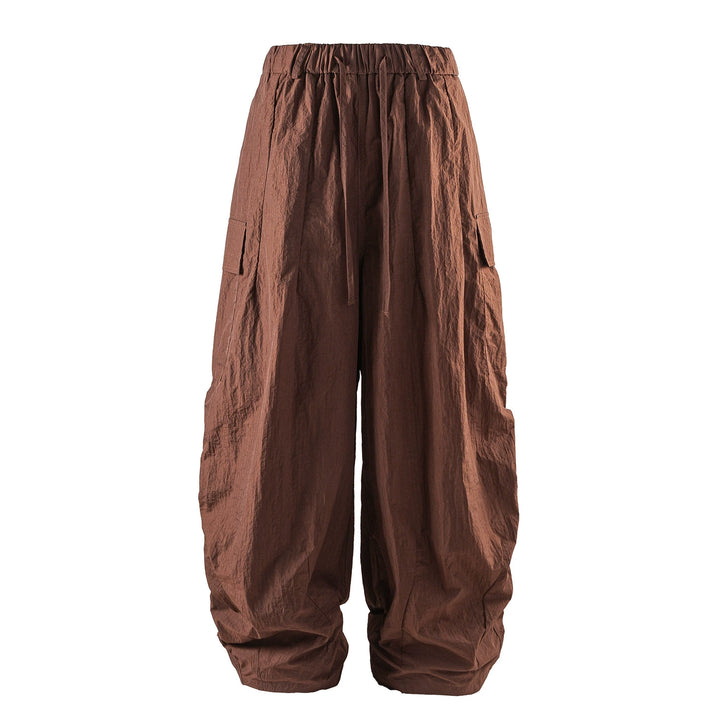 Herren lässige Cargo-Hose aus atmungsaktivem Leinenmaterial Drune