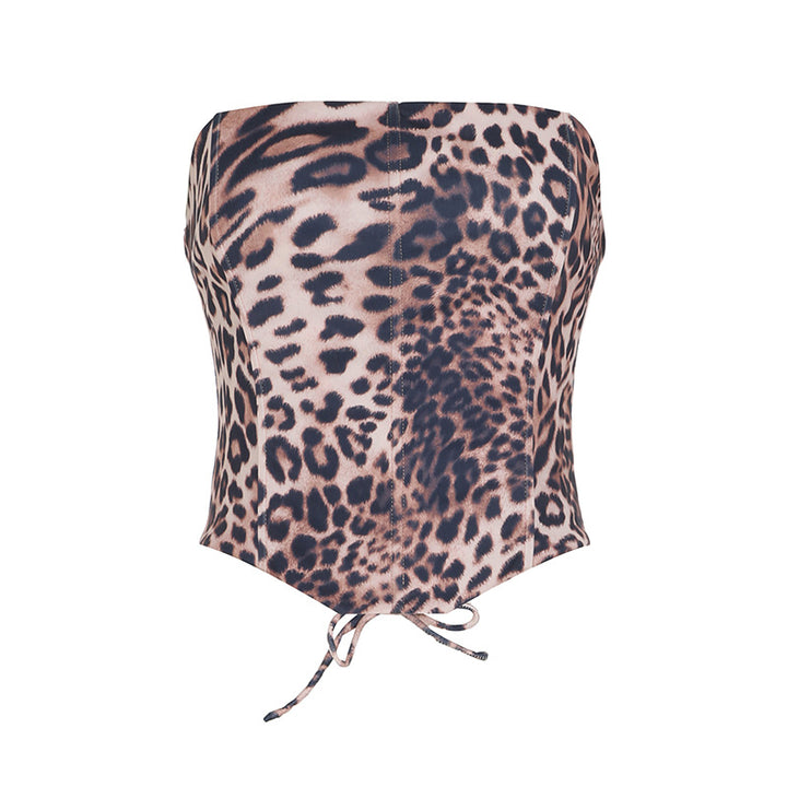 Damen Korsett Top Drune