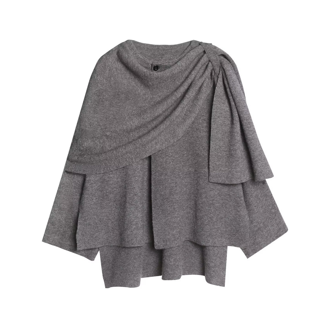 Damen Elegante und vielseitige Wickeljacke Drune