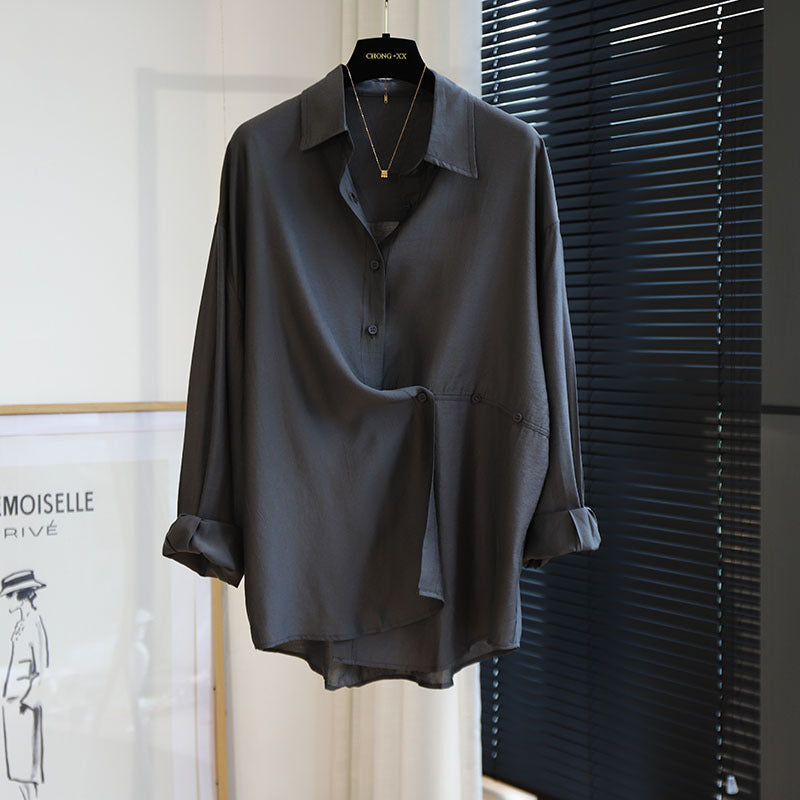 Damen Elegante Bluse Drune