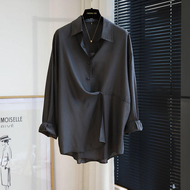 Damen Elegante Bluse Drune