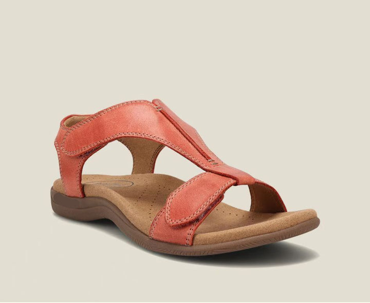 Damen Freizeit-Sandalen mit verstellbaren Riemen und ergonomischem Fußbett Drune