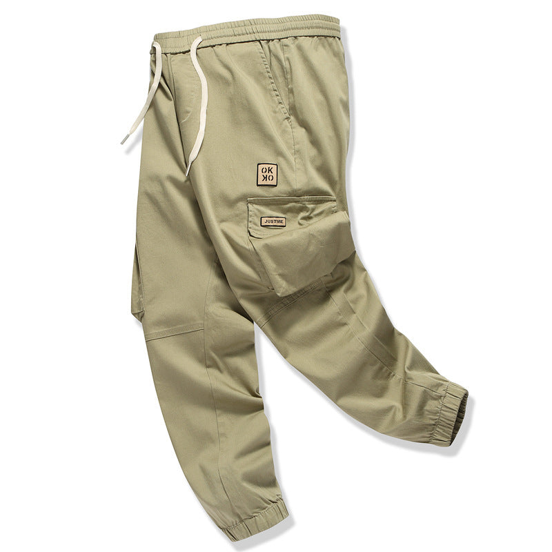 Herren cargo Jogginghose mit praktischen Seitentaschen Drune