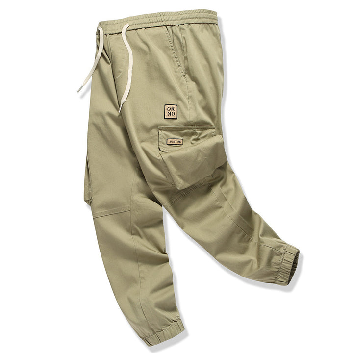 Herren cargo Jogginghose mit praktischen Seitentaschen Drune