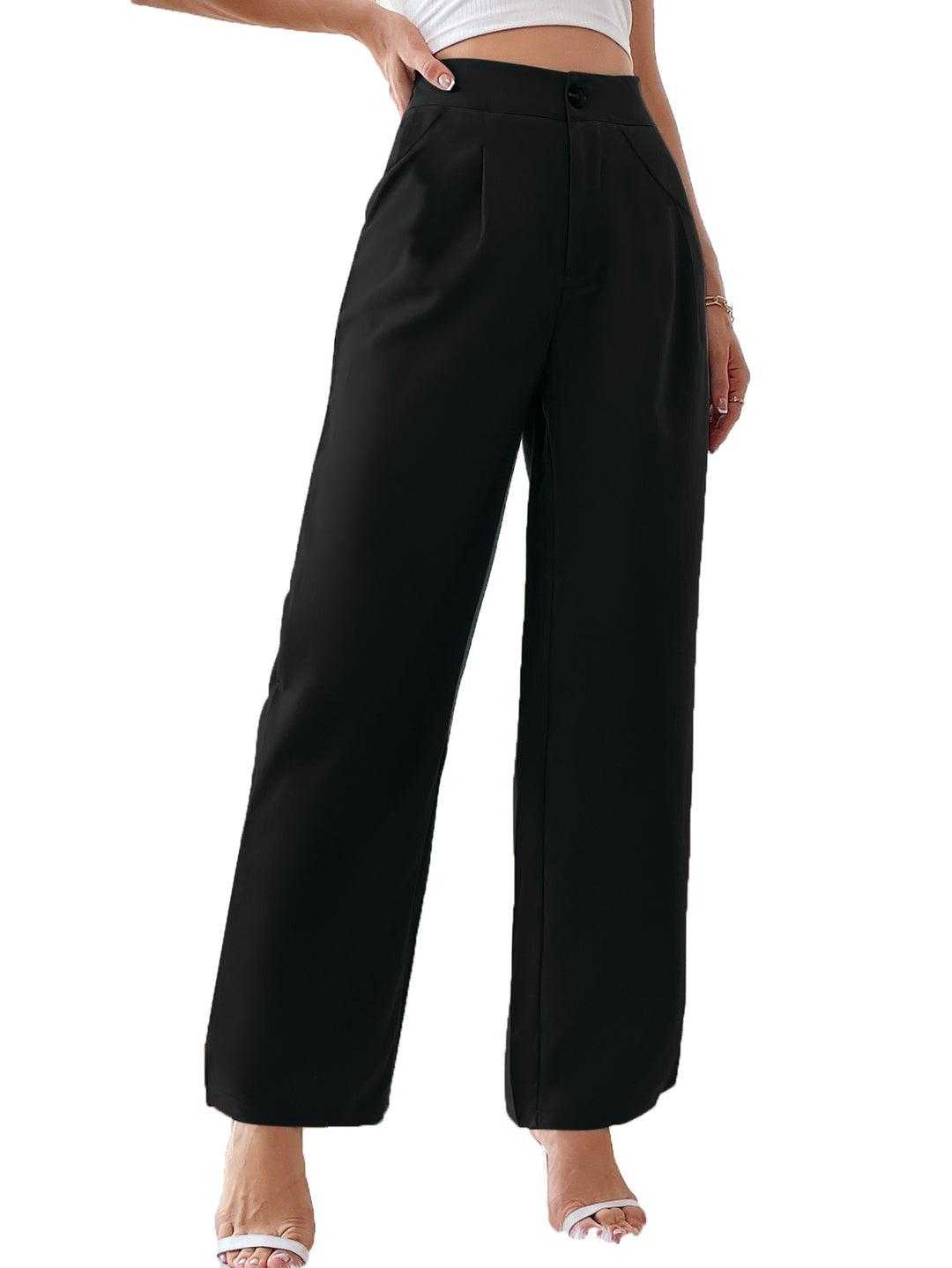 Damen elegante weite Hosen Drune