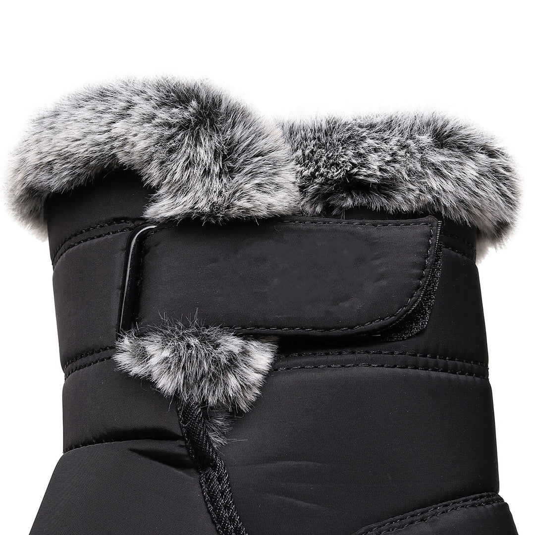 Damen Winterstiefel mit warmem Futter Drune