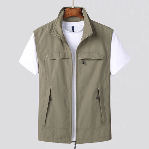 Herren Sportliche Funktionsweste Drune